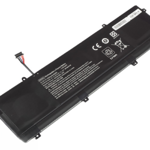 HSTNN-DB7U ZN08XL ZN08092XL Battery for HP ZBook Studio G3 G4 (15.4V 66Wh 4-Cell Li-Poly) – Front view top 45° angle