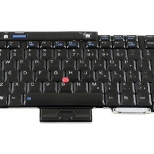 IBM ThinkPad T60 T61 Keyboard – Front view – keys & layout