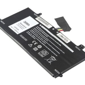 J0PGR 1WND8 Battery for Dell Latitude 12 5285 5290 (7.6V 36Wh 4-Cell Li-Poly) – Front view top 45° angle