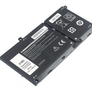 JK6Y6 H5CKD Battery for Dell Inspiron 14 5401 5409 15 5501 5502 Latitude 3410 3510 (11.4V 41Wh 3-Cell Li-Poly) – Front view top 45° angle