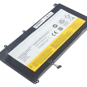 L12M4P62 L12L4P62 L11L6P61 L11M3P62 Battery for Lenovo ldeaPad U430 Touch U530 Touch (7.4V 53Wh 4-Cell Li-Poly) – Front view top 45° angle
