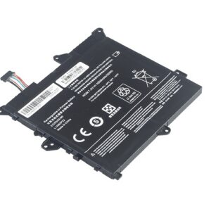 L14M2P22 L14S2P21 5B10H09630 Battery for Lenovo IdeaPad 300S-11ibr Yoga 300-11iby (7.4V 30Wh 2-Cell Li-Poly) – Front view top 45° angle