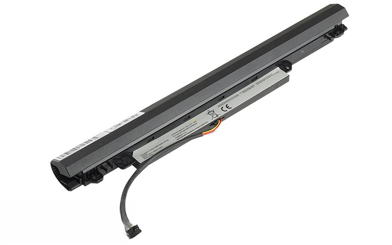 L15C3A03 L15S3A02 battery for Lenovo IdeaPad 110-14ibr 110-15ibr 110-15acl 110-15ast (10.8V 28Wh 3-Cell) – Front view top 45° angle