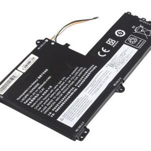 L15C3PB1 L15L3PB0 Battery for Lenovo IdeaPad Flex 4-1470 7000-13AST 7000-14IKBR (11.4V 40Wh 3-Cell Li-Poly) – Front view top 45° angle