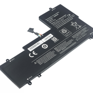 L15L4PC2 L15M4PC2 Battery for Lenovo Yoga 710-15ISK 710-15IKB 710-14IKB 710-14ISK (7.6V 52Wh 4-Cell Li-Poly) – Front view top 45° angle
