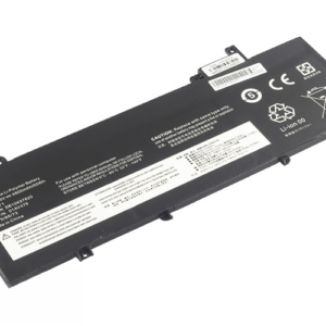 L17L3P71 L17M3P72 01AV480 01AV479 Battery for Lenovo ThinkPad T480S (11.55V 54Wh 3-Cell Li-Poly) – Front view top 45° angle