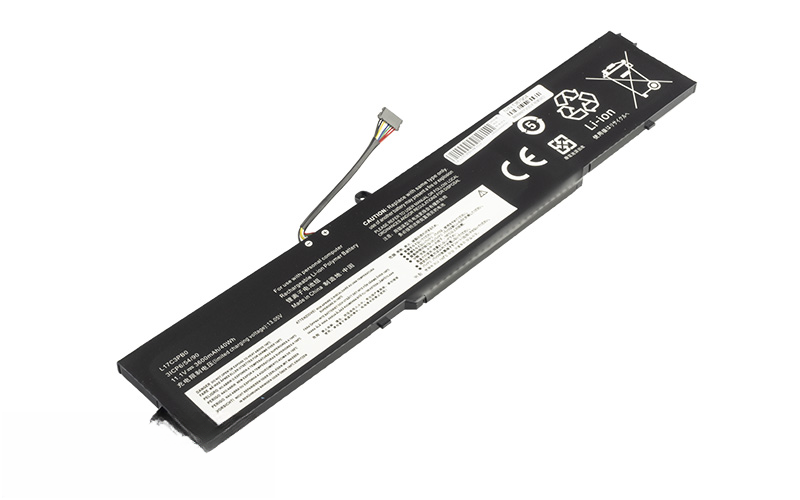 L17M3PB1 L17C3PB0 L17L3PB0 L17M3PB0 Battery for Lenovo IdeaPad 330-15ICH (11.1V 40Wh 3-Cell Li-Poly) – Front view top 45° angle
