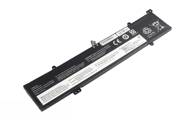 L18M4PF1 L18D4PF1 Battery for Lenovo YOGA C940-15IRH S740-15IRH (15.2V 53Wh 4-Cell Li-Poly) – Front view top 45° angle
