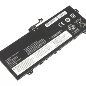 L19D4PG2 L19M4PG2 SB10X63140 Battery for Lenovo IdeaPad Flex 5-1470 5-1570 Flex 5 Chromebook 13IML05 (7.7V 49Wh 4-Cell Li-Poly) – Front view top 45° angle