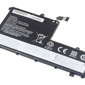 L19M3PF1 L19C3PF1 L19L3PF8 Battery for Lenovo ThinkBook 14-IIL 14-IML 15-IIL 15-IML (11.55V 54Wh 3-Cell Li-Poly) – Front view top 45° angle