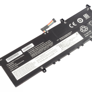 L19M4PDD L19C4PDD L19D4PDD Battery for Lenovo ThinkBook 14s G2 ITL, 13s G2 ITL, 13s G2 ARE (14.8V 47Wh 4-Cell Li-Poly) – Front view top 45° angle