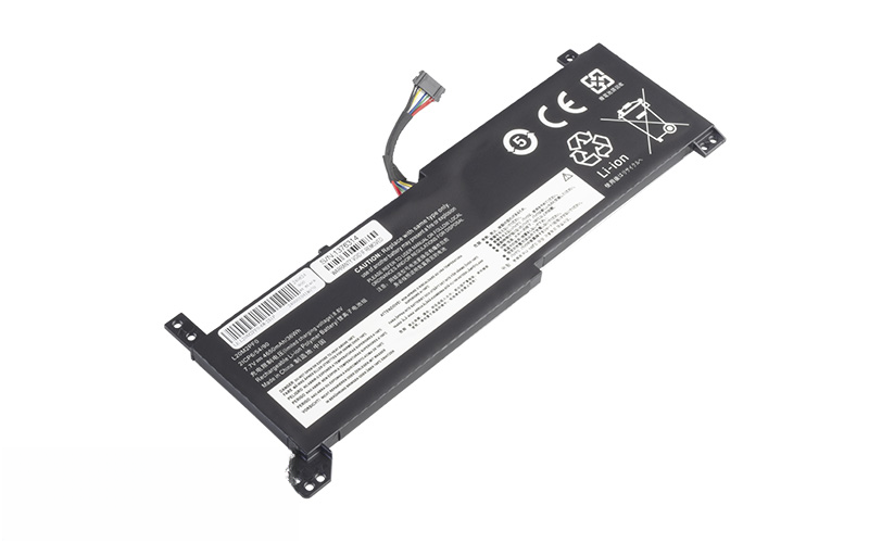 L20B2PF0 L20L2PF0 L20C2PF0 L20M2PF0 Battery Lenovo V14 G2 ITL Lenovo IdeaPad 1 15 ALC7 (7.7V 36Wh 2-Cell Li-Poly) – Front view top 45° angle