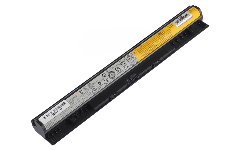 Lenovo G500s G50-40 G40-70 G50-80 Battery (P/N: L12M4E01 L12L4A02 L12M4A02) – Front view top 45° angle