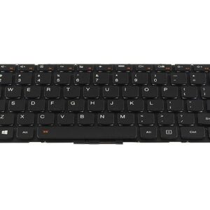 Lenovo IdeaPad 100S-14IBR Keyboard with backlit keys – Front view – keys & layout