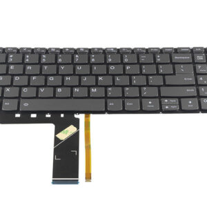 Lenovo IdeaPad 520-15ikb Keyboard - Power button at top-right corner – Front view – keys & layout