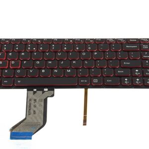 Lenovo IdeaPad Y700-15isk Keyboard – Front view – keys & layout