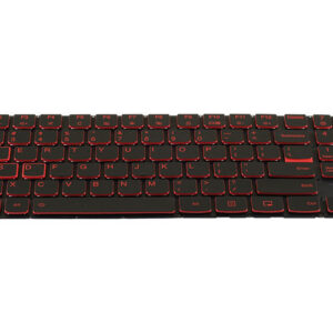 Lenovo Legion Y720-15IKB Type 80VR Keyboard – Front view – keys & layout