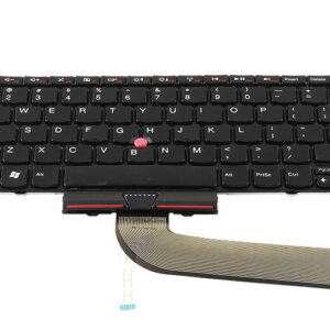 Lenovo ThinkPad Edge 14 15 E40 E50 Keyboard (P/N: 60Y9633 60Y9669) – Front view – keys & layout