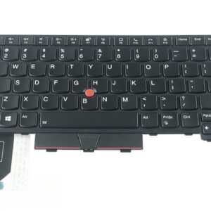 Lenovo ThinkPad L14 Gen 2 Keyboard (with backlit keys and center track point) – Front view – keys & layout