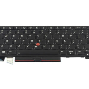 Lenovo ThinkPad L380 L390 T480s E480 L480 T490 Keyboard – Front view – keys & layout