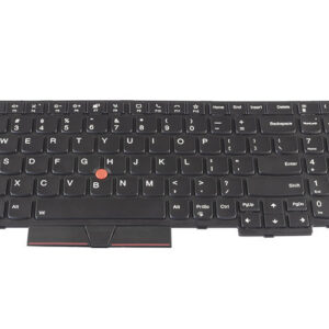 Lenovo ThinkPad P15s Gen 1 P15s Gen 2 T15 T15 Gen 2 Keyboard (with center track point and backlit keys) – Front view – keys & layout