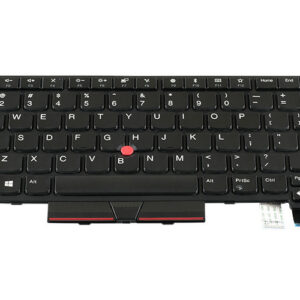 Lenovo ThinkPad T480 T470 Keyboard (P/N: 01HX408, 01HX368, 01HX328, 01HX339, 01HX379, 01HX299) – Front view – keys & layout
