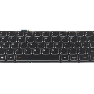 Lenovo Yoga 3 PRO-1370 Type 80HE Keyboard – Front view – keys & layout