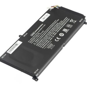 LP03XL 804072-241 807211-121 HSTNN-DB6X Battery for HP Envy M6-p113dx 15-ae015tx 15-ae121tx 14-j103tx (11.4V 41Wh 3-Cell Li-Polymer) – Front view top 45° angle