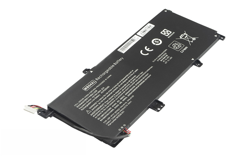 MB04XL 843538-541 844204-850 HSTNN-UB6X Battery for HP Envy X360 M6-ar004dx M6-aq005dx M6-aq003dx (15.4V 52Wh 4-Cell Li-Polymer) – Front view top 45° angle