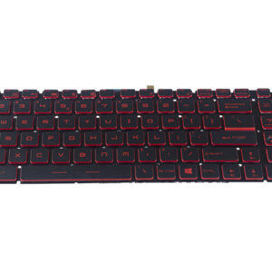 MSI GL62M 7RDX Keyboard – Front view – keys & layout