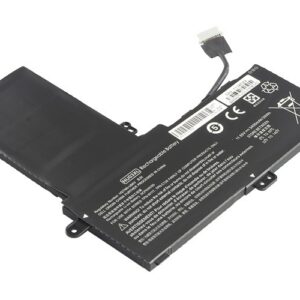 NU03XL 843536-541 844201-855 HSTNN-UB6V Battery for HP X360 11-ab009la Pavilion x360 11-u104tu 11-u111tu (11.55V 39Wh 3-Cell Li-Polymer) – Front view top 45° angle