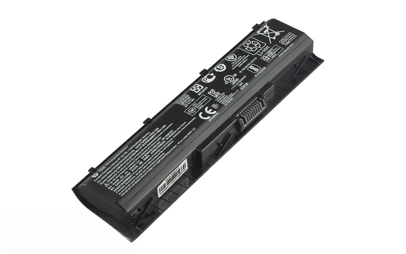 PA06 HSTNN-DB7K 849911-850Battery for HP Omen 17-w033dx 17-w043dx (11.1V 62Wh 6-Cell) – Front view top 45° angle