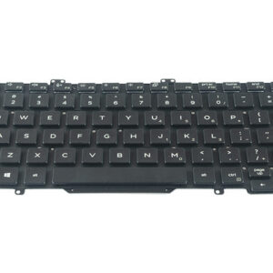 RN86F Keyboard for Dell Latitude 7400 5400 5401 5410 (with backlit keys) – Front view – keys & layout