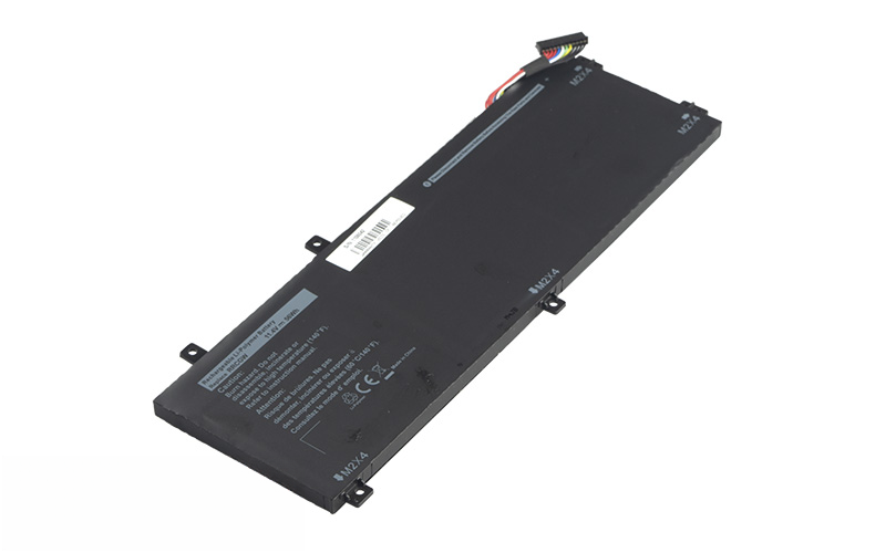 RRCGW 0M7R96 Battery for Dell Precision M5510 XPS 15 9550 (11.4V 56Wh Li-Polymer) – Front view top 45° angle