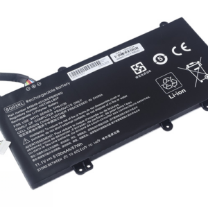 SG03XL 849314-850 849048-421 SG03041XL Battery for HP Envy M7-U Series Envy 17-u110nr (11.1V 57Wh 3-Cell Li-Poly) – Front view top 45° angle