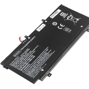 SH03XL HSTNN-LB7L 859026-421 859356-855 Battery for HP Spectre X360 Spectre 13-W021TU 13-AC015TU 13-AC033DX (11.55V 49Wh 3-Cell Li-Polymer) – Front view top 45° angle