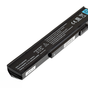 SQU-412 SQU-415 4UR18650F-3-QC-MA1 Battery for Gateway M460 M680 MX6000 MX8500 NX500 NX850 (11.1V 49Wh 6-Cell) – Front view top 45° angle