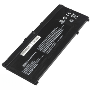SR03XL SR04XL 917724-855 HSTNN-DB7W Battery for HP Pavilion 15-CE015DX OMEN 15-CE007TX 15-CE509TX (15.4V 54Wh 4-Cell Li-Polymer) – Front view top 45° angle