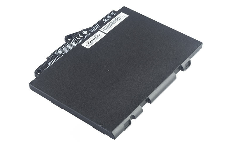 ST03XL 821691-001 854050-421 854109-850 Battery for HP EliteBook 820 G4 720 G4 725 G4 (11.1V 44Wh 3-Cell Li-Poly) – Front view top 45° angle