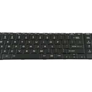 Toshiba Satellite Pro A50-a Keyboard – Front view – keys & layout