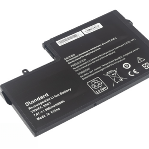 TRHFF 0PD19 01V2F6 Battery for Dell Inspiron 15 5547 5545 14 5447 (7.4V 4-Cell Li-Poly) – Front view top 45° angle