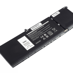 V6W33 Battery for Dell Inspiron 5310 3510 5410 Latitude 3320 3520 3420 (15.2V 50Wh 4-Cell Li-Poly) – Front view top 45° angle
