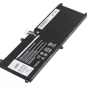 VHR5P 0RFH3V Battery for Dell Latitude 11 5175 5179 (7.6V 19Wh 2-Cell Li-Polymer) – Front view top 45° angle
