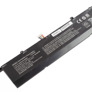 WX06XL HSTNN-OB21 M41640-AC1 Battery for HP OMEN 17-ck0054TX 16-n0003AX 16-b1008TX (11.4V 59Wh 6-Cell Li-Poly) – Front view top 45° angle