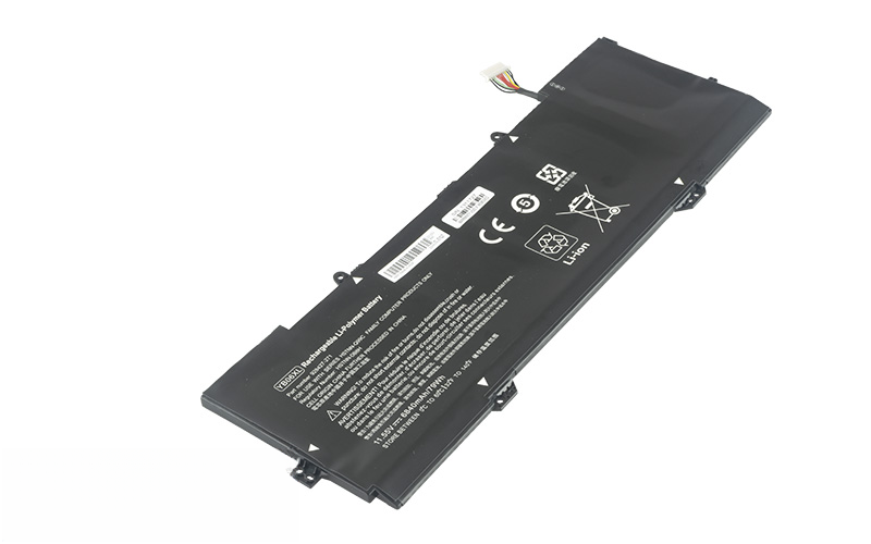 YB06XL 928372-855 928427-271 HSTNN-DB8H Battery for HP Spectre x360 15-ch000 (11.55V 79Wh 6-Cell Li-Poly) – Front view top 45° angle